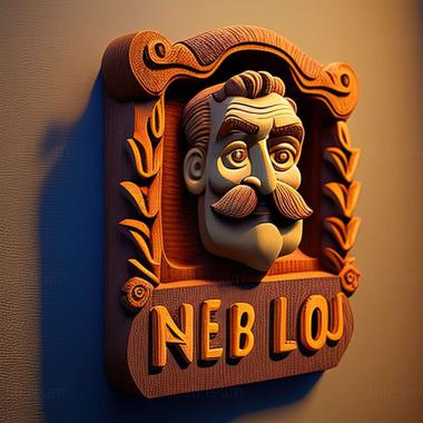 3D model Hello Neighbor game (STL)